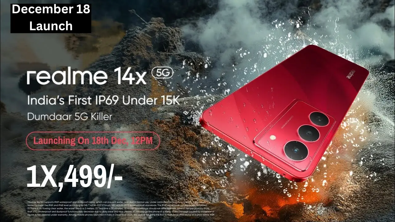 Realme 14x Launch