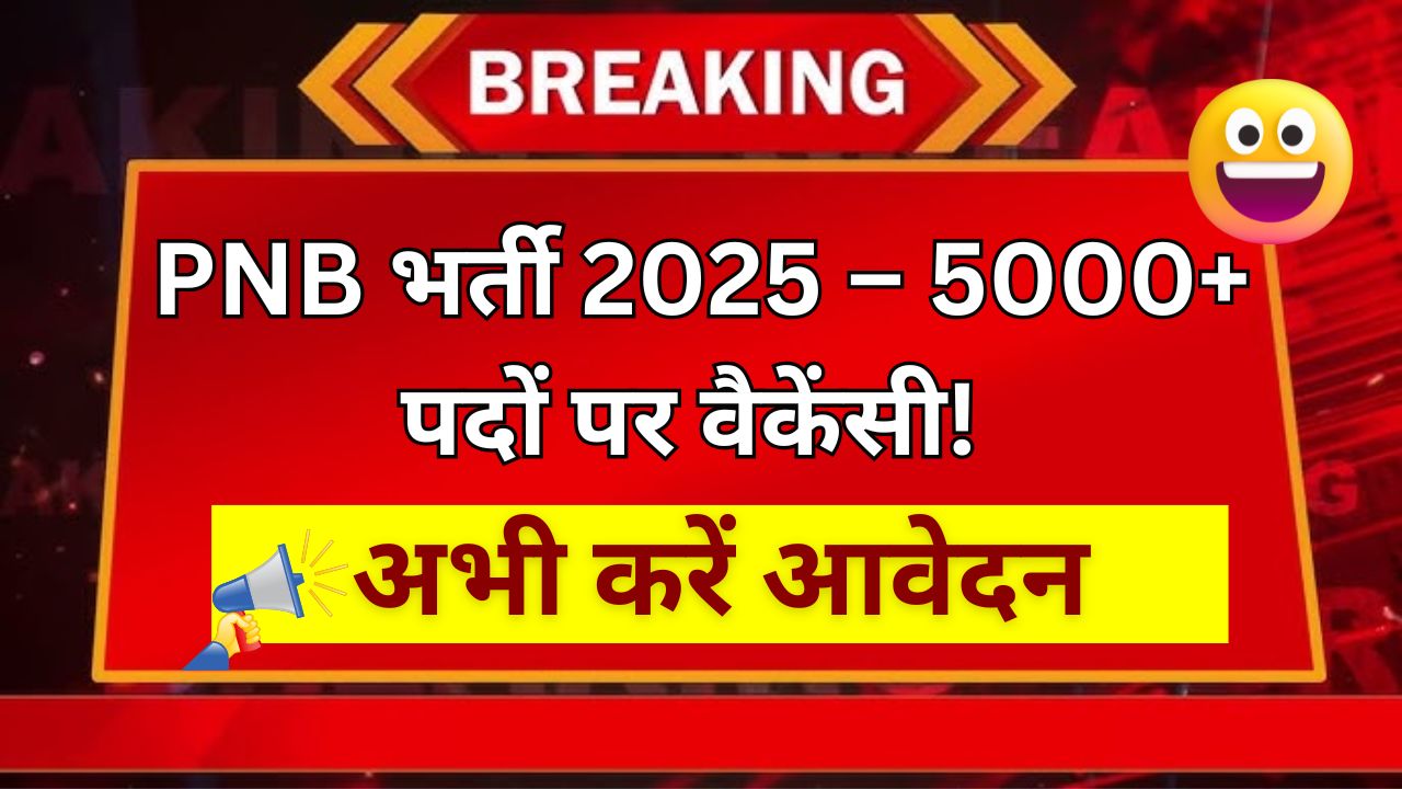 pnb vacancy 2025